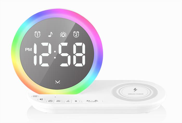 Majestic - Radio Sveglia Rs 138wi-bianco