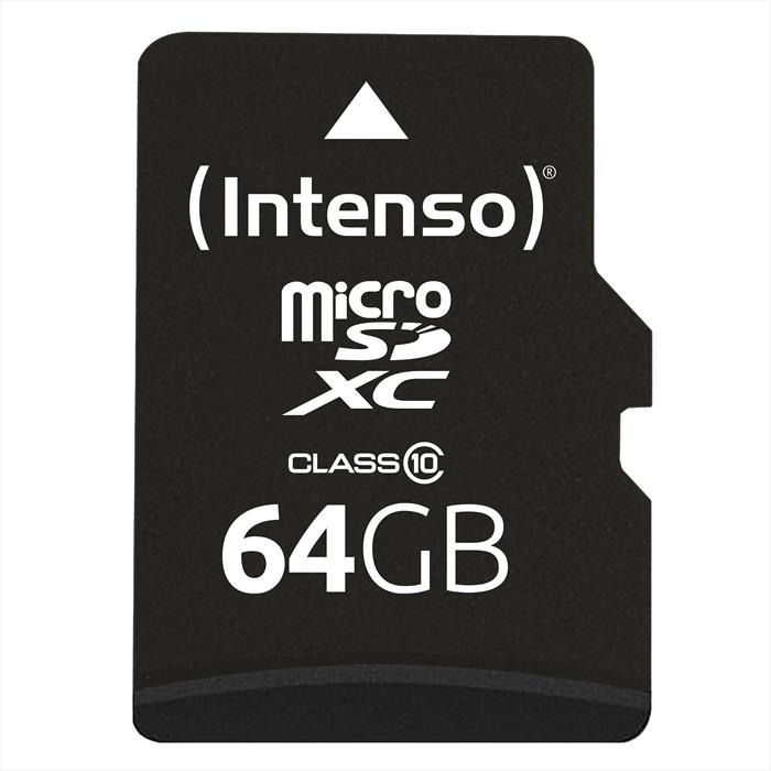 Intenso - Micro Sd Card Class 10-nero