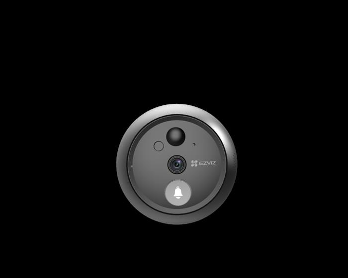 Ezviz - Campanello Con Spioncino Hp4-nero