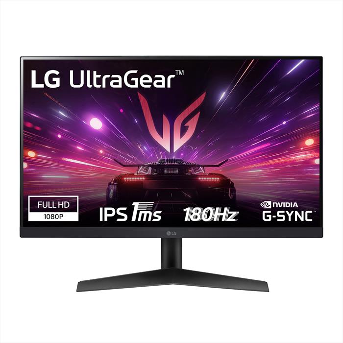 LG 24GS60F Monitor PC 24" Full HD IPS 180 Hz (Nero)
