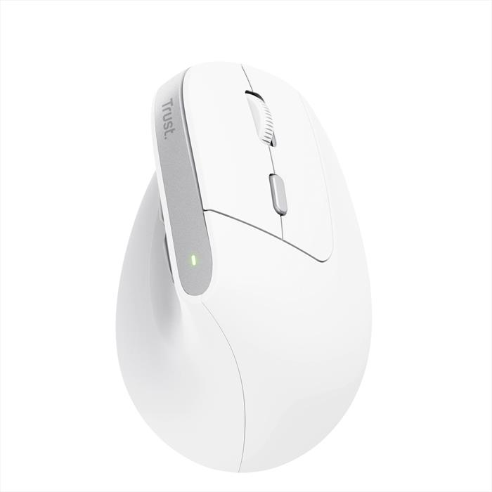 Trust - Bayo Ii Ergonomic Wireless Mouse-white