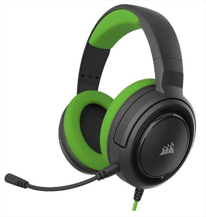 Corsair - Cuffia Gaming Hs35 Stereo-verde