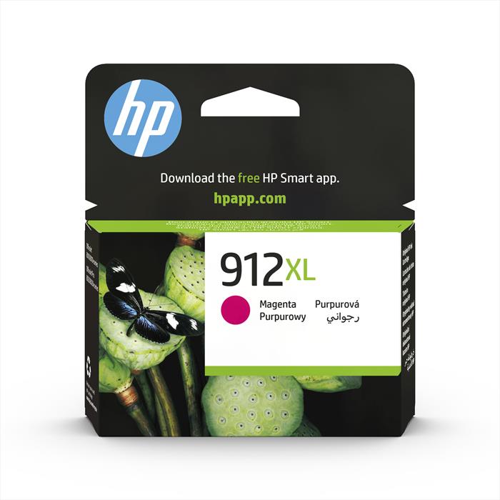 Hp - 912xl Cartuccia Di Inchiostro Originale, Magenta-magenta