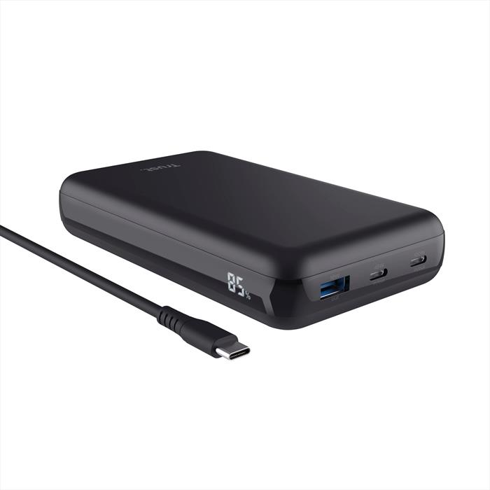 Trust - Powerbank Compatto Laro 100w Laptop-black