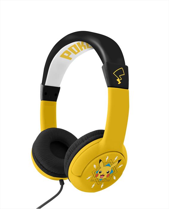 Otl - Cuffie A Padiglione Chiuso Pikachu Children-yellow