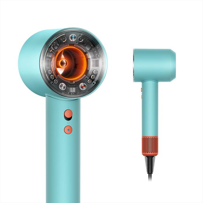 Dyson Asciugacapelli Supersonic Nural (Acquamarina/Tangerine)-image