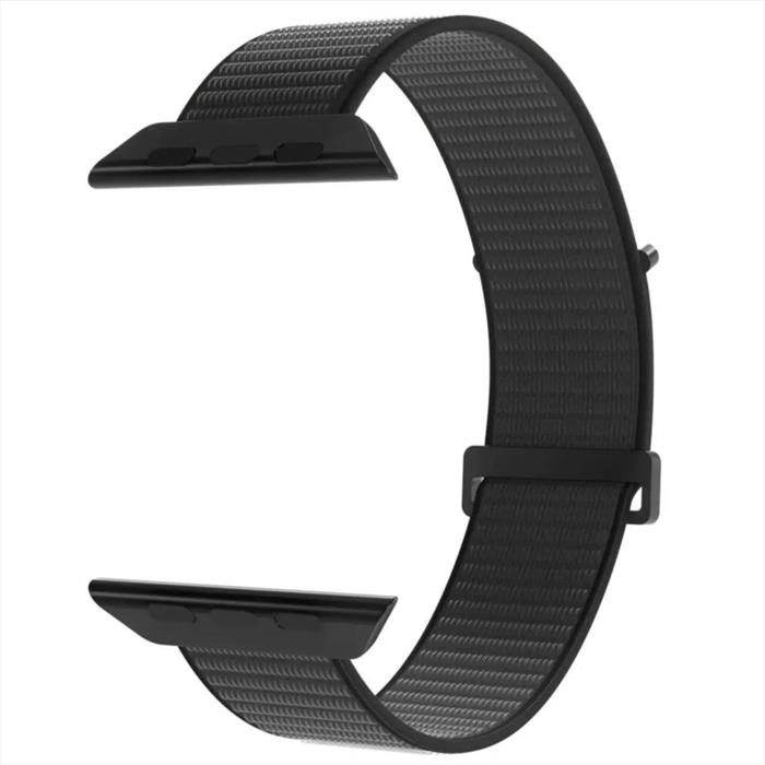 Puro - Cinturino In Nylon Pusportaw44blk Per Apple Watch-nero