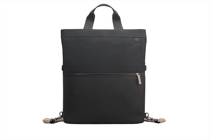 Hp - Borsa Zaino 14'' Convertible-nero, Tortora Hp - Borsa Zaino 14'' Convertible-nero, Tortora