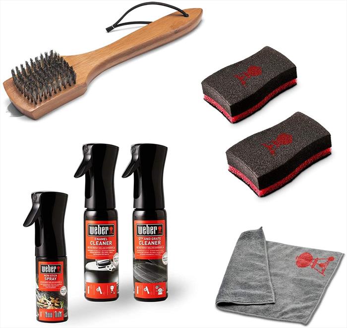 Weber - Kit Di Pulizia Bbq A Carbone-nero