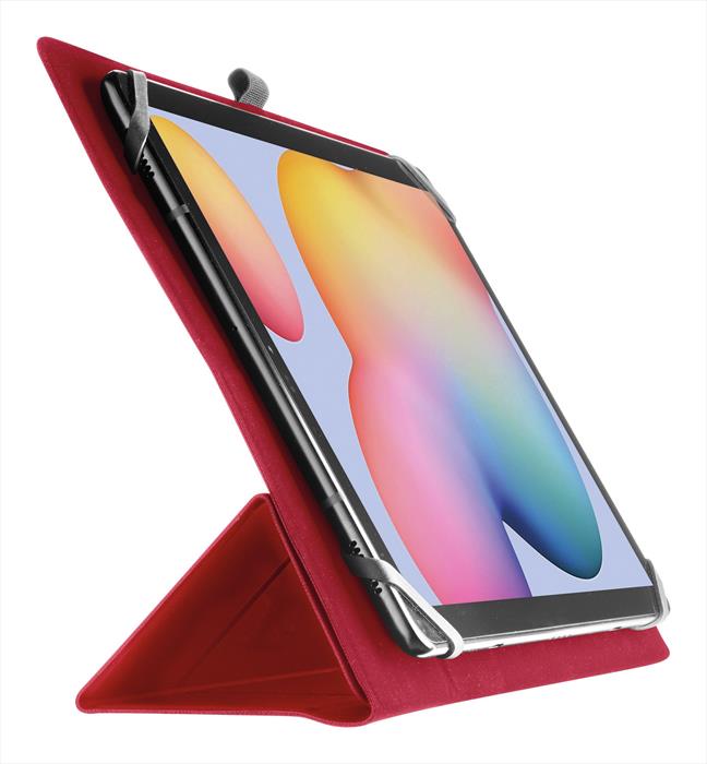 Cellularline - Custodia 2 Stand Clickcasetab105r Per Tablet 11''-rosso