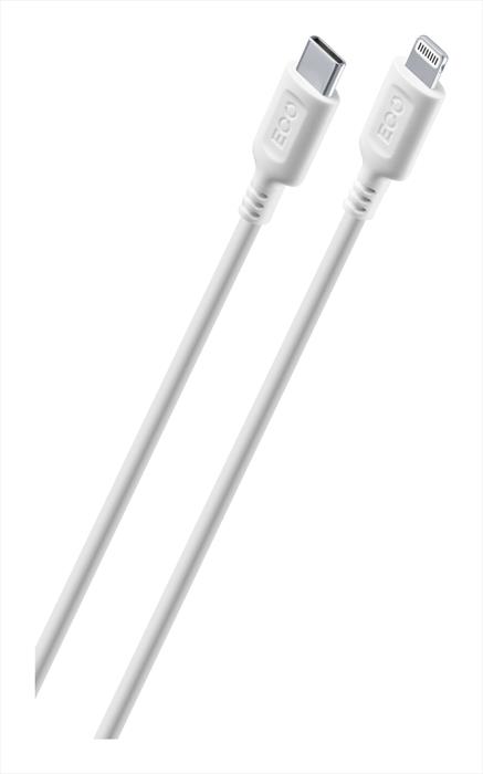 Cellularline - Cavo Da Usb-c A Lightning-bianco