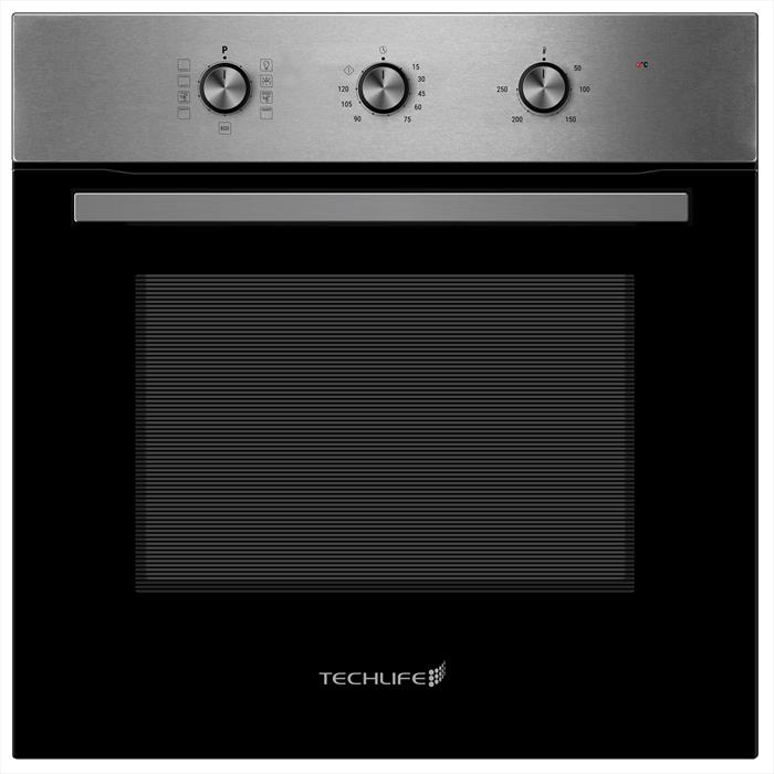 Techlife - Forno Incasso Elettrico Tfbifev60x Classe A+-nero
