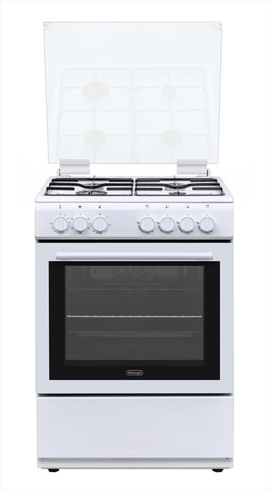 De Longhi - Cucina A Gas Dl664ew Classe A-bianco