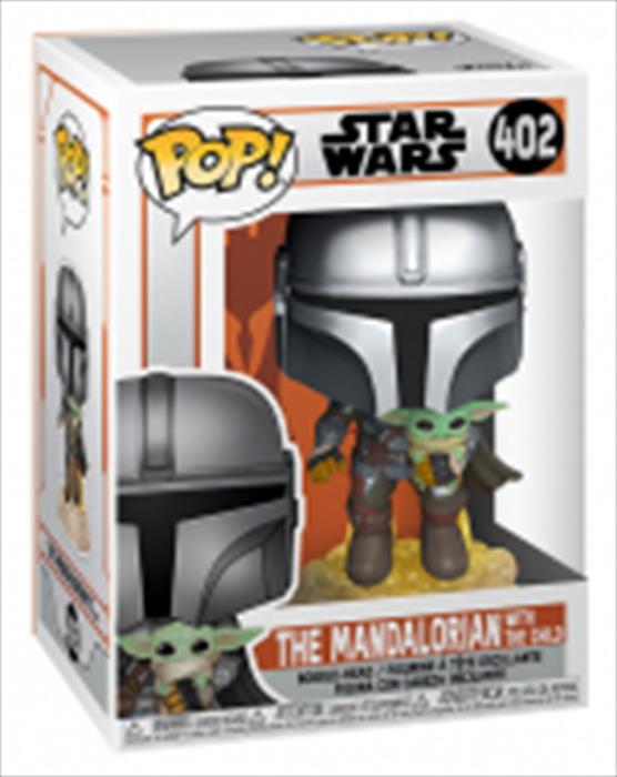 Funko - Action Figure Starwars Mandalorian Flying Child402