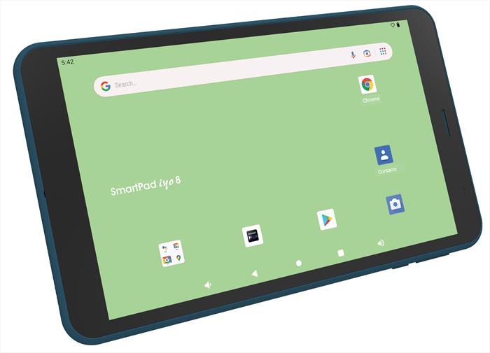 Mediacom M-SP8GY Tablet Rockchip 32 Gb 20,3 Cm (8'') 3 Gb Wi-Fi 6 (802.11Ax) Android 14 Nero, Blu-image