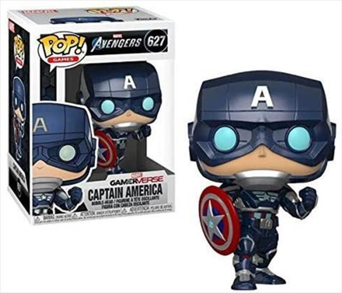 Funko - 47757 Avengers Gamerverse Captain America Bobble Funko - 47757 Avengers Gamerverse Captain America Bobble