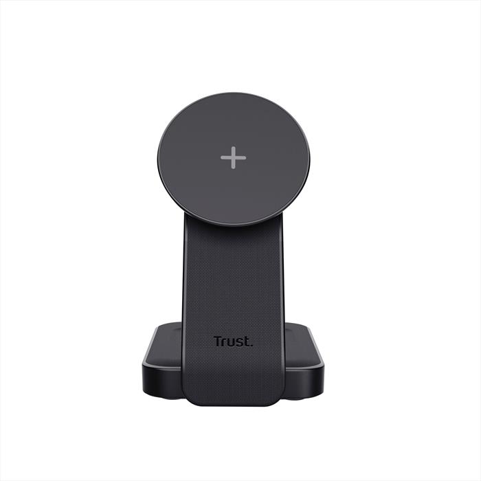 Trust - Viro 3-in-1 Magnetic Charge Stand-black