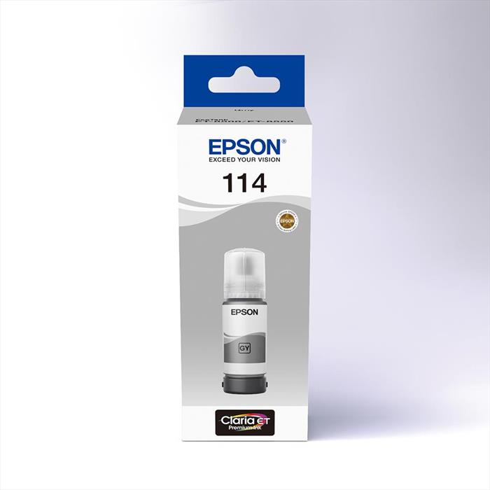 Epson - 114 Ecotank Grey Ink Bottle