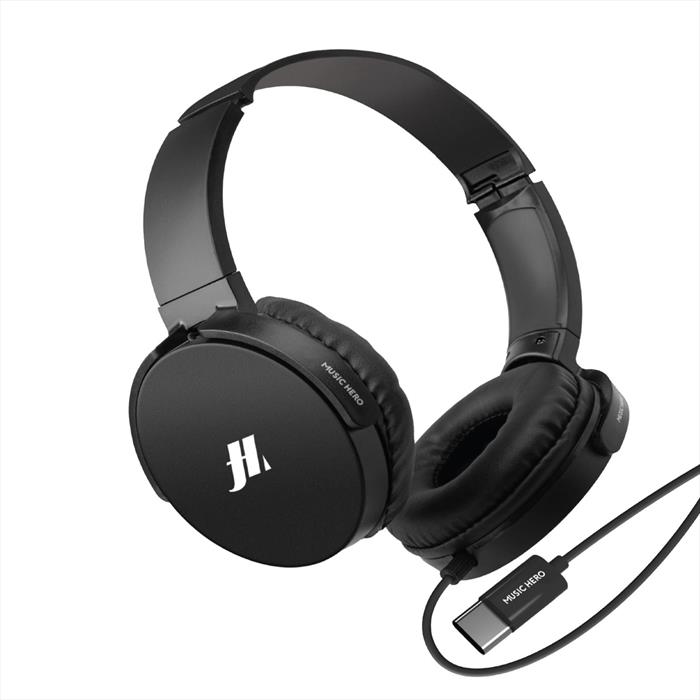 Music Hero - Auricolare Con Filo Mhheadtyck