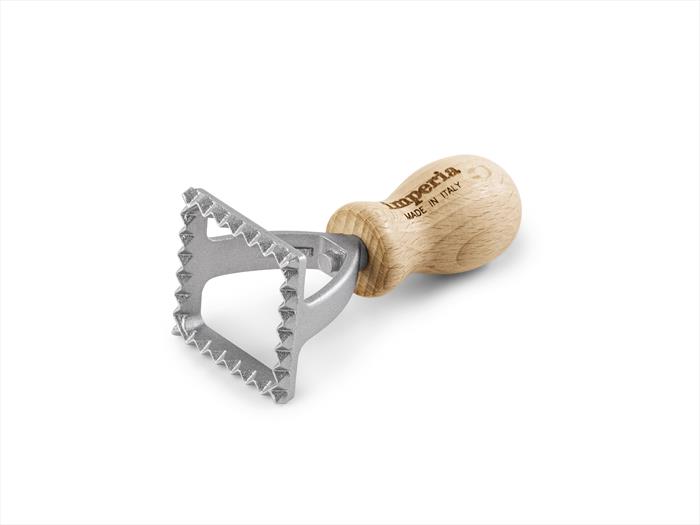 Imperia - Tagliaravioli Quadro 48x48 Mm-silver/legno