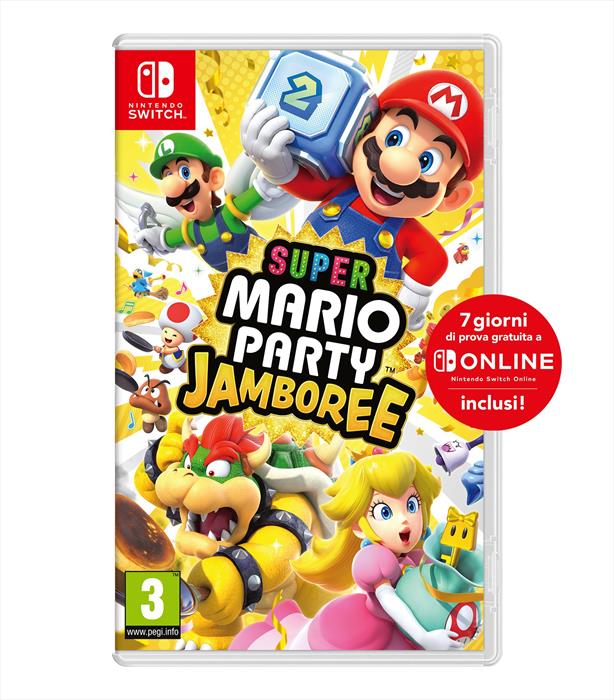 Nintendo - Super Mario Party Jamboree + 7 Giorni Di Nso, .