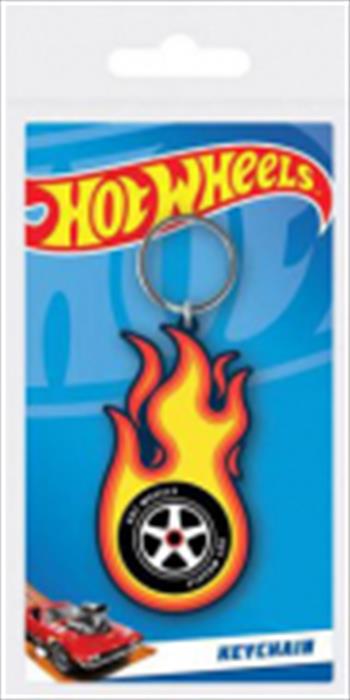 Pyramid - Portachiavi Hot Wheels Burning Tyre Rk39517c