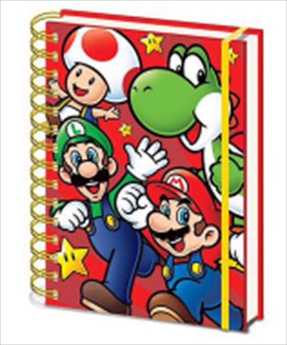 Pyramid - Taccuino A5 Super Mario Sr72959-multicolore
