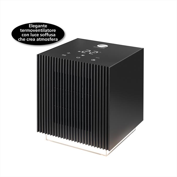 Macom - Termoventilatore Light Cube Heater-nero