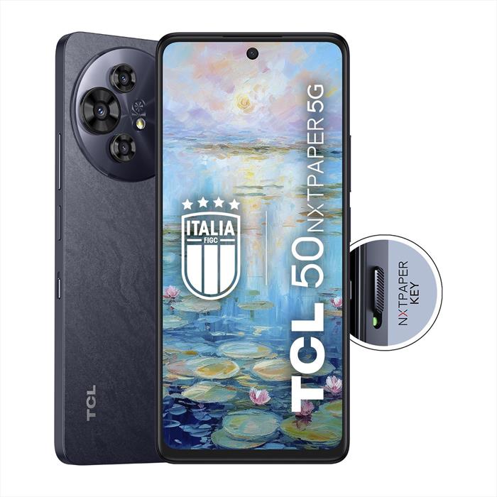 Tcl 50 Nxtpaper 5G 17,2 Cm (6.78'') Doppia Sim Android 14 Usb Tipo-C 8 Gb 256 Gb 5010 Mah Grigio-image