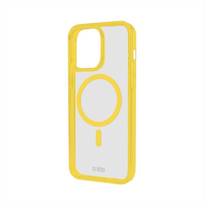 Sbs - Cover Per iPhone 15 Pro Temagcolip1561py-trasparente/giallo