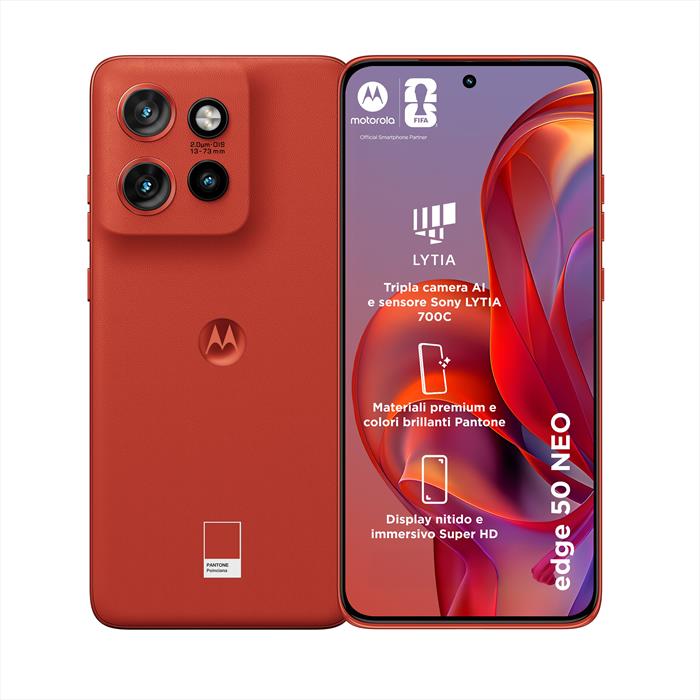 Motorola - Smartphone Edge 50 Neo-pantone Poinciana