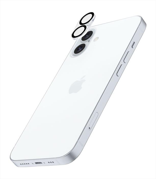 Cellularline - Camera Lens Cameralensiph16 Per iPhone 16-trasparente