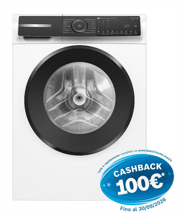 Bosch - Lavatrice Serie 6 Wgh24400it 9kg 1400g/m Classe A-bianca