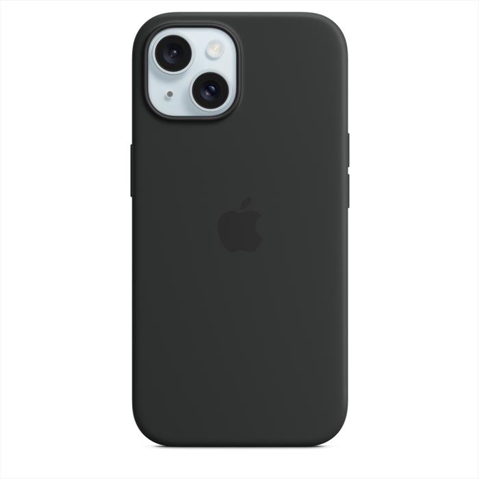 Apple - Custodia Magsafe Silicone iPhone 15-nero