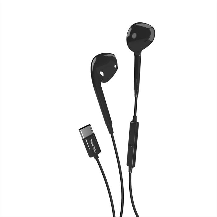 Sbs - Auricolare Semi In Ear Mhearsettyck-nero