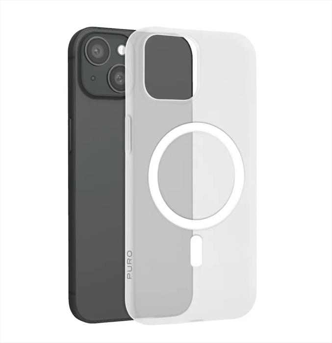 Puro - Custodia Puipc156103magtr Per iPhone 15-trasparente