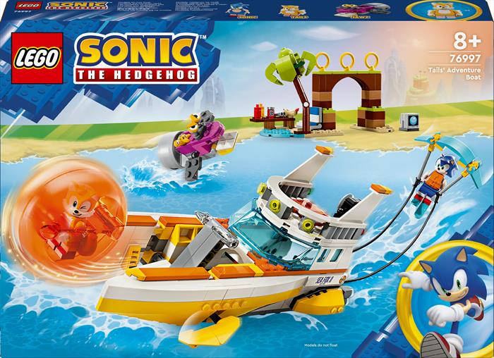 Lego - L’aeroscafo Delle Avventure Di Tails - 76997-multicolore