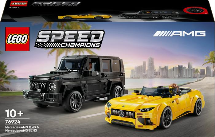 Lego - Mercedes-amg G 63 E Mercedes-amg Sl 63 76924, Multicolore