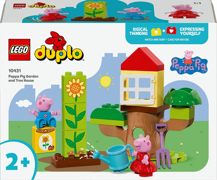 Lego - Duplo Giardino E Casa Sull’albero Peppa Pig 10431, Multicolore