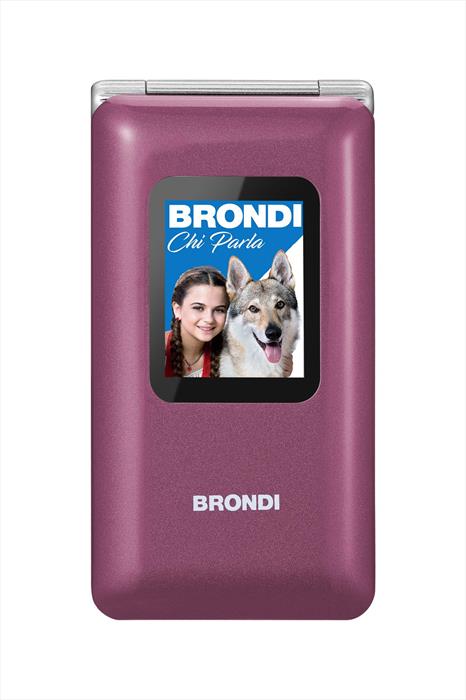 Brondi - Cellulare Per Anziani Amico Prezioso-violet