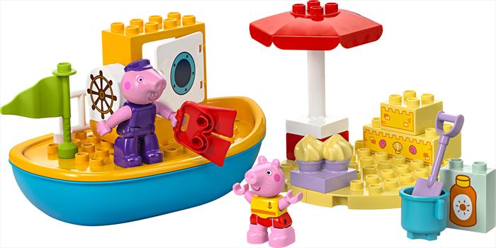 Costruzioni Lego Viaggio Barca Peppa Pig-image