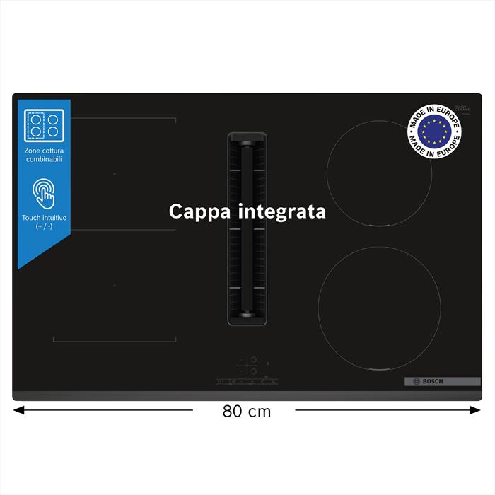 Bosch - Piano In Vetro Ceramica Ad Induzione Pvs831b16e-nero