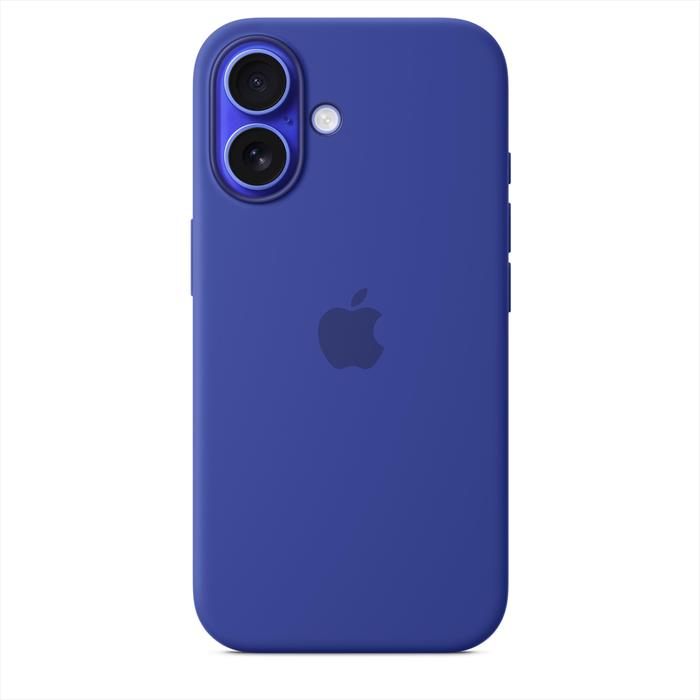 Apple - Custodia Magsafe In Silicone Myy63zma iPhone 16-blu Oltremare