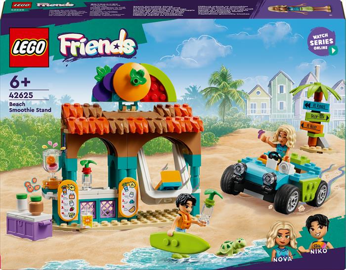 Lego - Friends Bancarella Frullati Sulla Spiaggia 42625, Multicolore