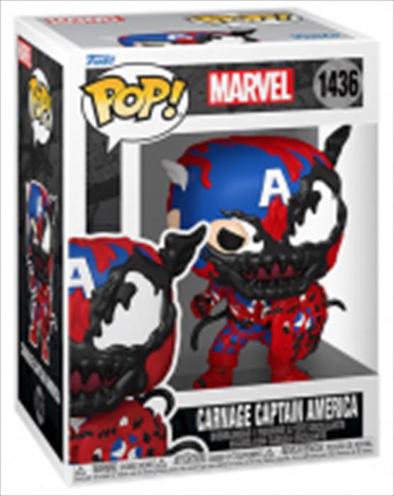 Funko - 82644 Marvel Carnage Captain America 1436-n.d.