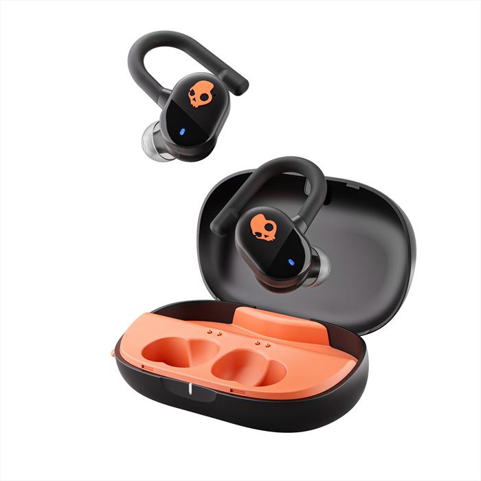 Skullcandy - Auricolare Bluetooth Push Play Active Tws-nero/arancione