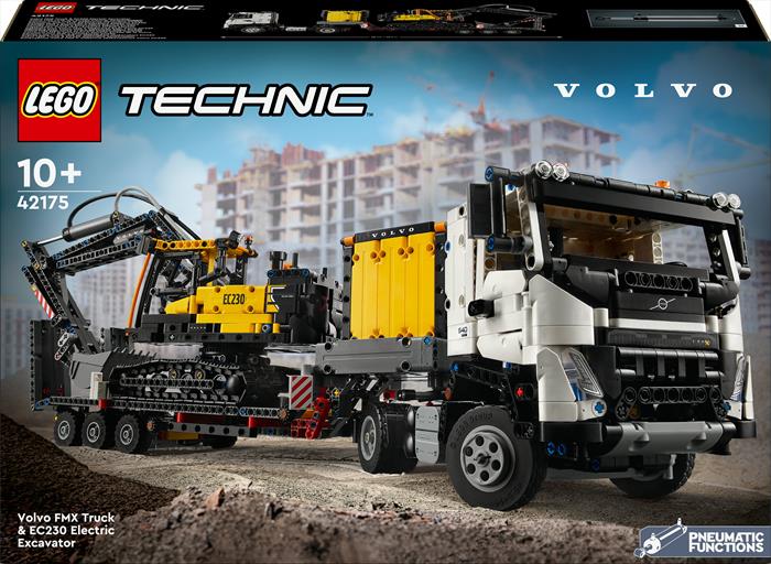 Lego - Technic Autocarro Volvo Escavatore Elettrico 42175, Multicolore