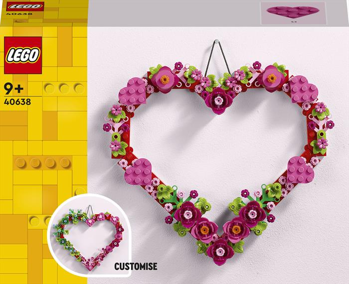 Lego - Seasons And Occasions Cuore Ornamentale 40638, Multicolore