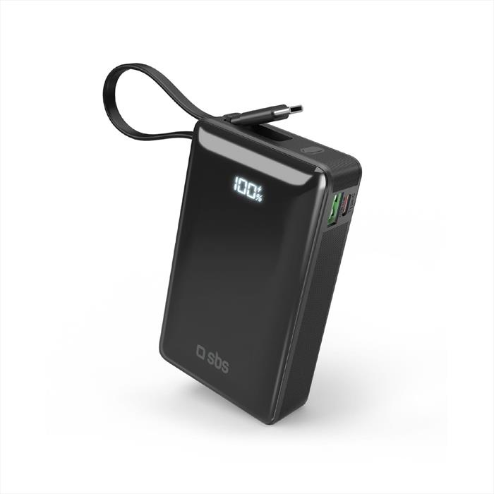 Sbs - Powerbank Ttbb20000lcdtcpd20k-nero