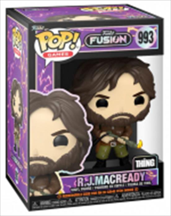 Funko - Fusion Pop La Cosa R.j. Macready 993-multicolore